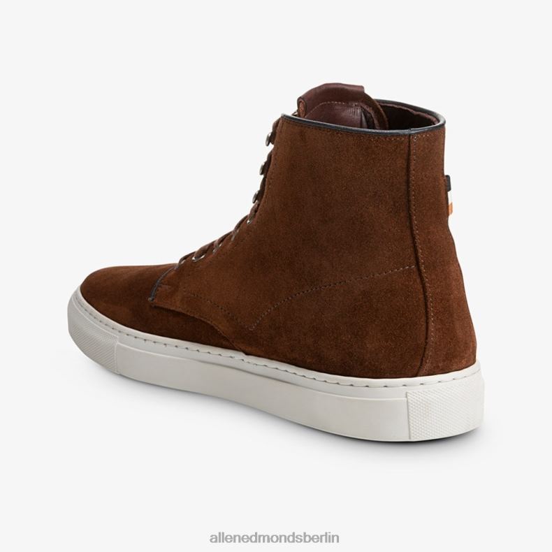 Allen Edmonds schnupftabakbraunes Wildleder Männer High-Top-Sneaker von Higgins Mill 82J2T94