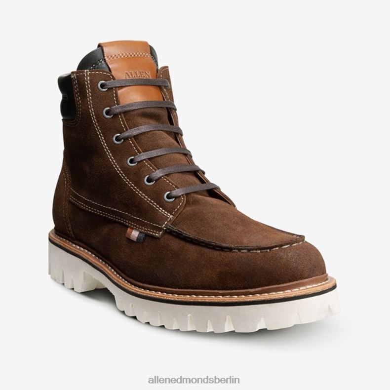 Allen Edmonds schnupftabakbraunes Wildleder Männer Silverlake-Schnürstiefel 82J2T436