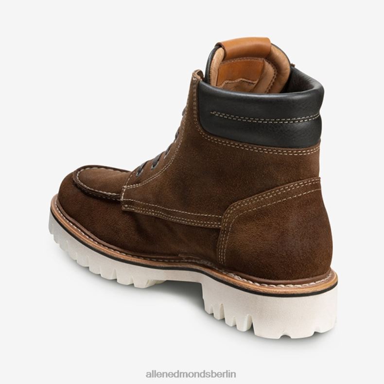 Allen Edmonds schnupftabakbraunes Wildleder Männer Silverlake-Schnürstiefel 82J2T436