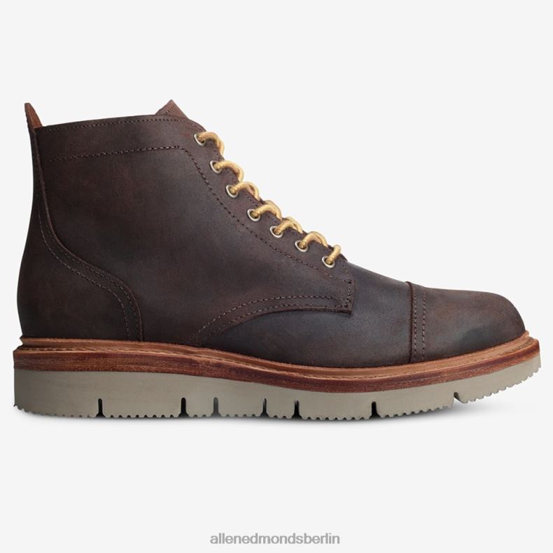Allen Edmonds schnupftabakbraunes Wildleder Männer Wetterfester Park City-Schnürstiefel 82J2T148