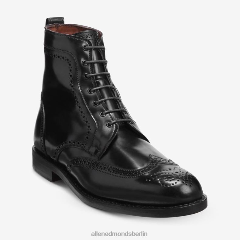 Allen Edmonds schwarzer Cordovan Männer Dalton-Shell-Cordovan-Kleiderstiefel 82J2T141