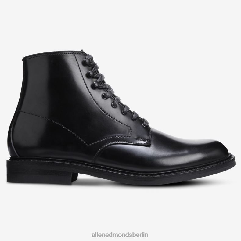 Allen Edmonds schwarzer Cordovan Männer Higgins Mill-Stiefel mit Shell-Cordovan-Leder 82J2T292