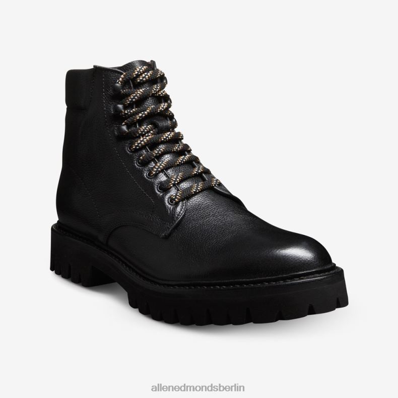 Allen Edmonds schwarzes Leder Männer Higgins Mill Wanderstiefel 82J2T477