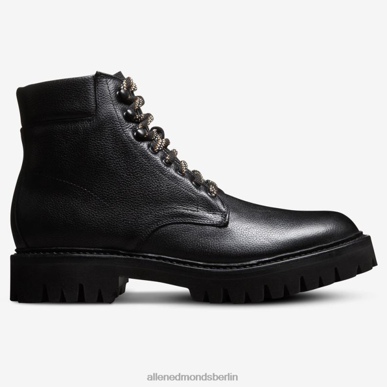 Allen Edmonds schwarzes Leder Männer Higgins Mill Wanderstiefel 82J2T477