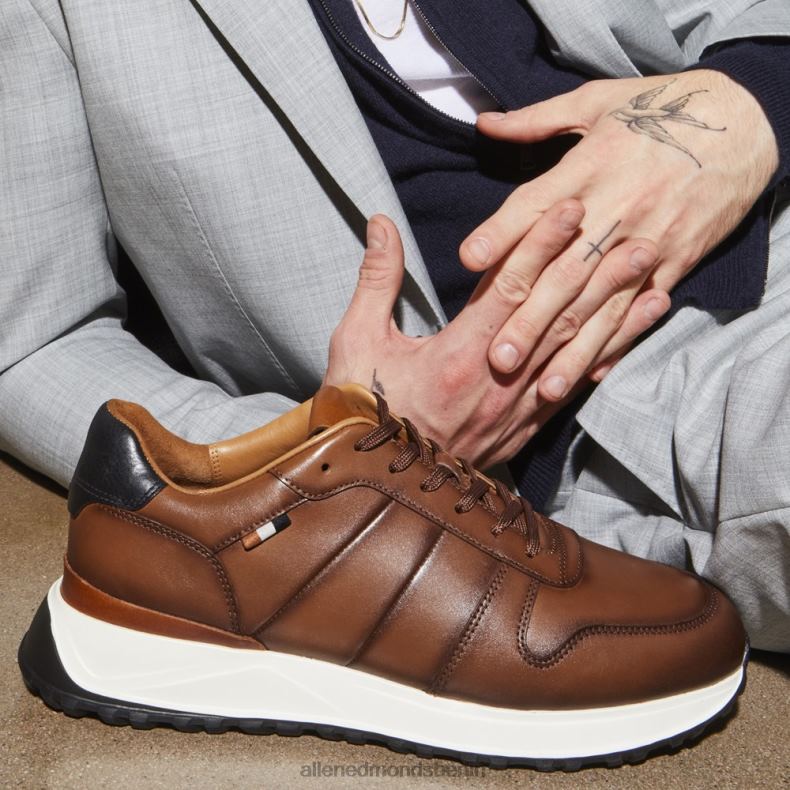 Allen Edmonds Kastanienleder Männer Lawson-Schnürsneaker 82J2T335