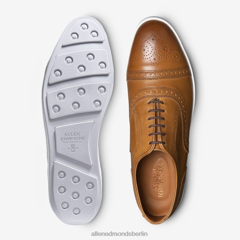 Allen Edmonds Walnussbraun Männer Strand-Oxford-Kleid-Sneaker 82J2T33
