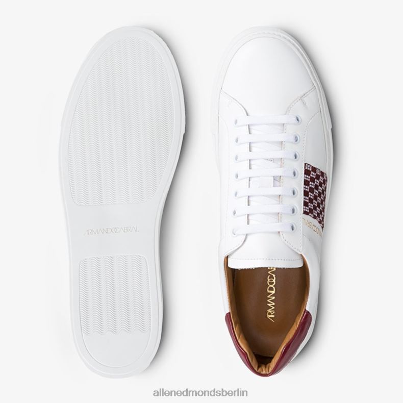 Allen Edmonds Weiss Männer Farim-Schnürsneaker von Armando Cabral 82J2T127