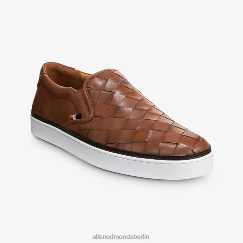 Allen Edmonds bräunen Männer Alpha-gewebter Slip-on-Sneaker 82J2T46