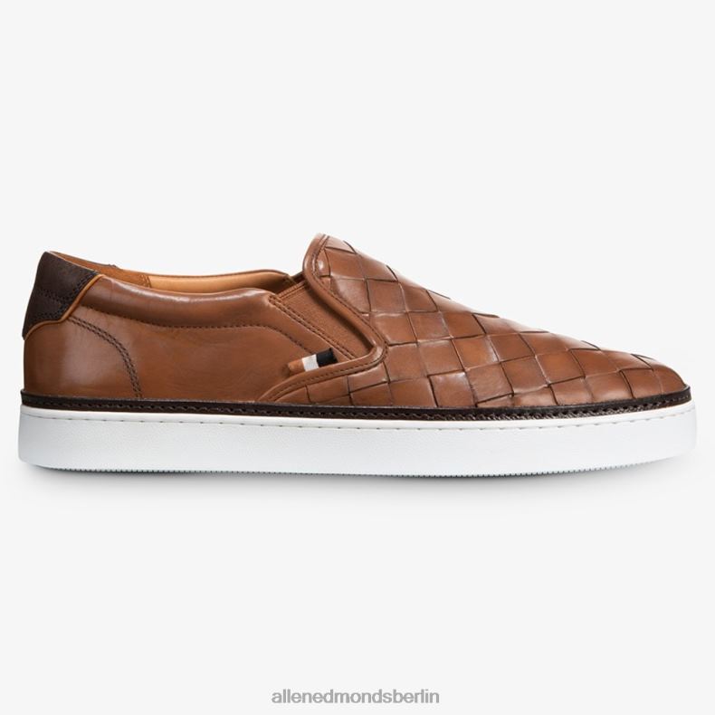 Allen Edmonds bräunen Männer Alpha-gewebter Slip-on-Sneaker 82J2T46