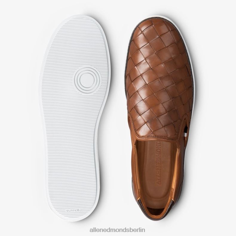 Allen Edmonds bräunen Männer Alpha-gewebter Slip-on-Sneaker 82J2T46