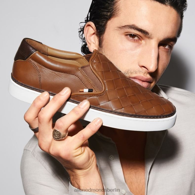Allen Edmonds bräunen Männer Alpha-gewebter Slip-on-Sneaker 82J2T46