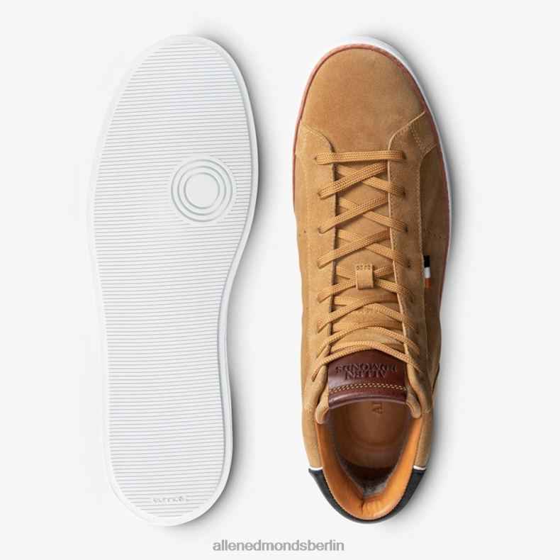 Allen Edmonds braunes Wildleder Männer Alpha High-Top-Sneaker 82J2T97