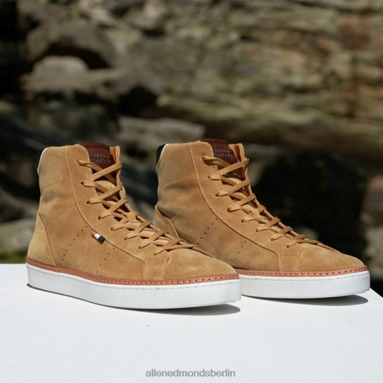 Allen Edmonds braunes Wildleder Männer Alpha High-Top-Sneaker 82J2T97