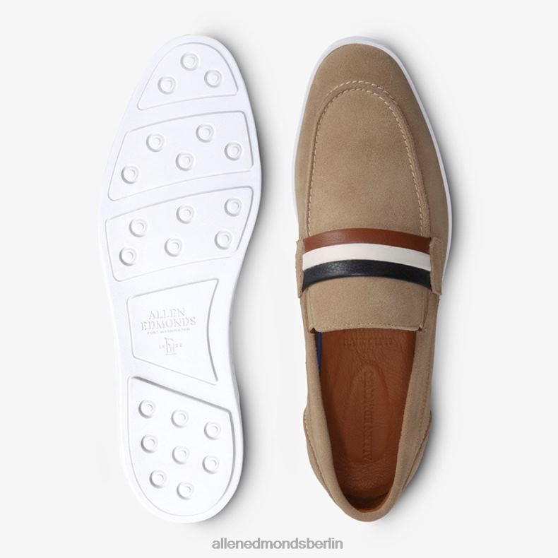 Allen Edmonds charakteristisches Knochenwildleder Männer Randolph Slip-On-Wildleder-Sneaker 82J2T268