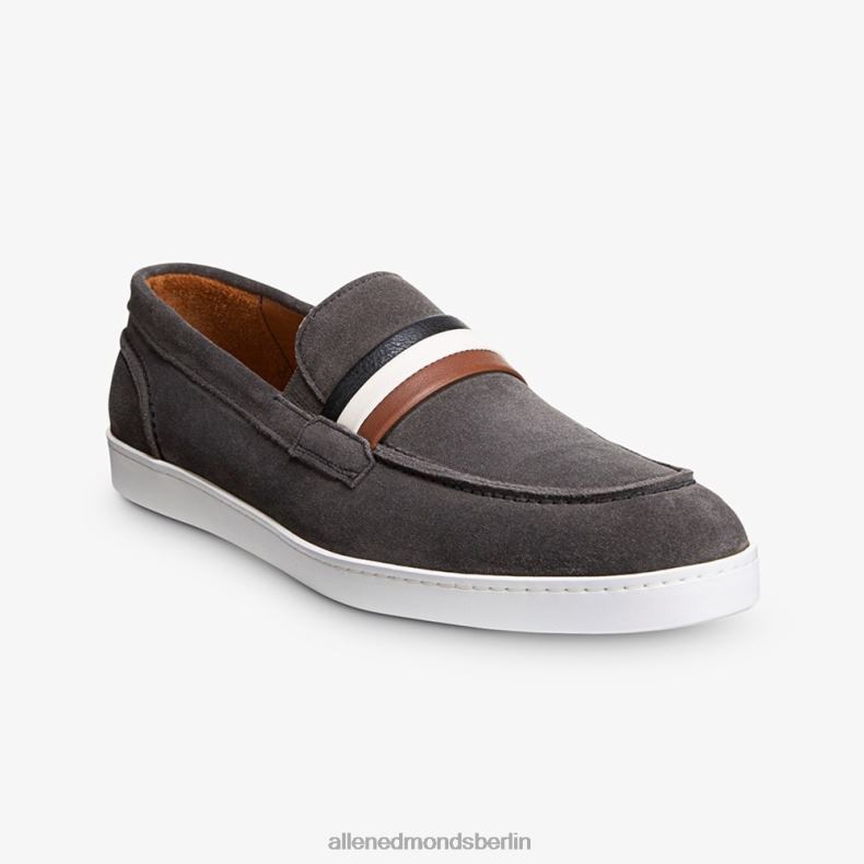 Allen Edmonds charakteristisches graues Wildleder Männer Randolph Slip-On-Wildleder-Sneaker 82J2T269