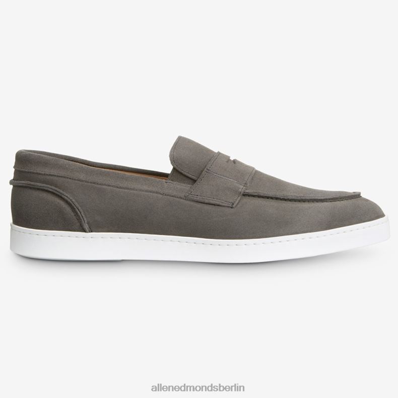 Allen Edmonds graues Wildleder Männer Randolph Slip-On-Wildleder-Sneaker 82J2T270