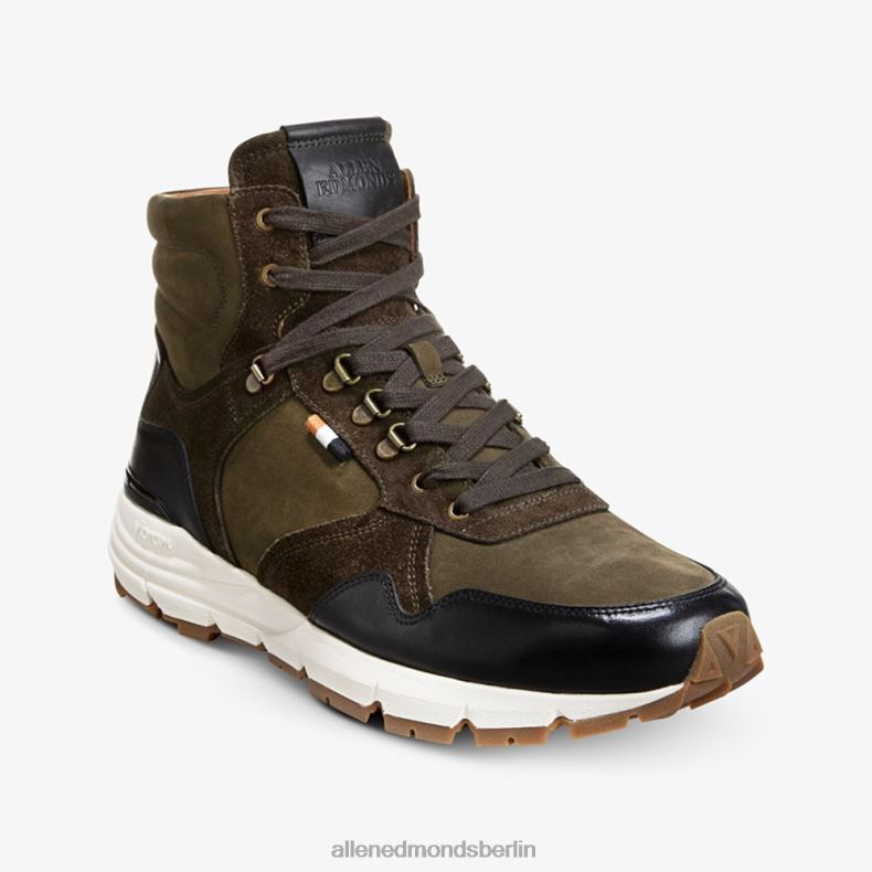 Allen Edmonds schwarz/loden Männer Canyon wetterfester High-Top-Wander-Sneaker 82J2T72
