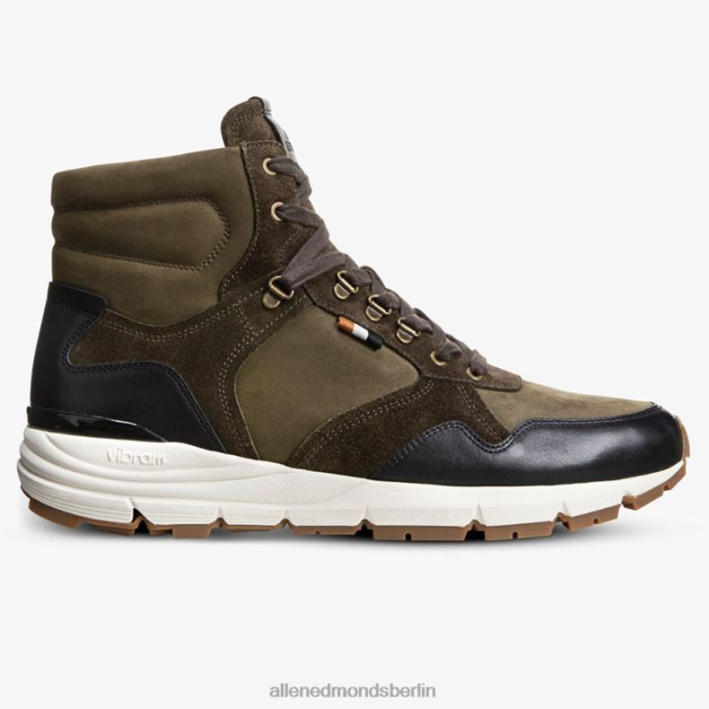 Allen Edmonds schwarz/loden Männer Canyon wetterfester High-Top-Wander-Sneaker 82J2T72