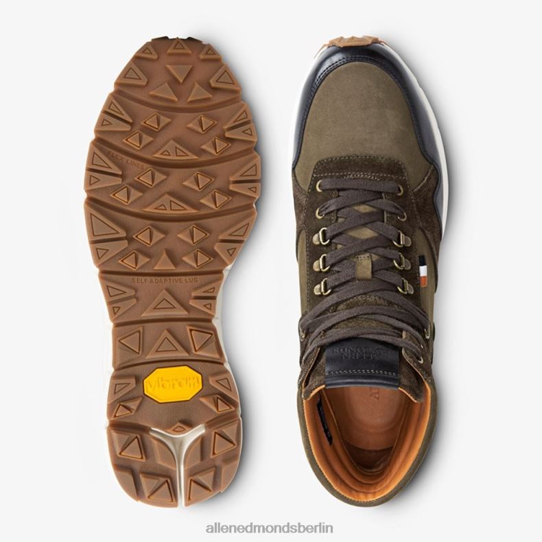 Allen Edmonds schwarz/loden Männer Canyon wetterfester High-Top-Wander-Sneaker 82J2T72