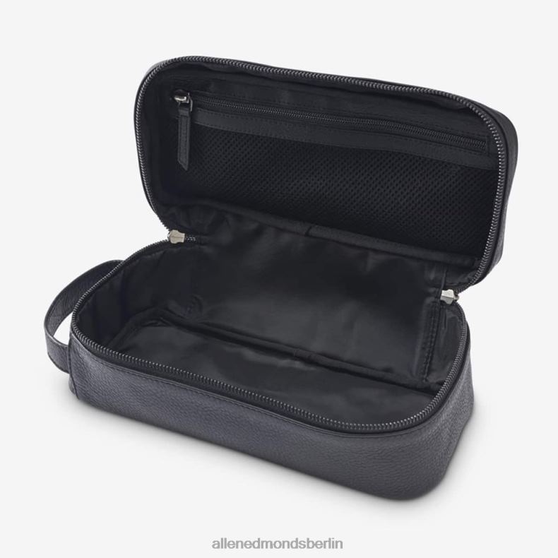 Allen Edmonds Schwarz unisex Leder-Dopp-Kit 82J2T615
