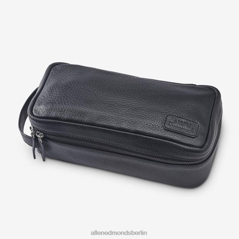 Allen Edmonds Schwarz unisex Leder-Dopp-Kit 82J2T615