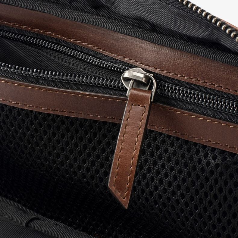 Allen Edmonds braun unisex Leder-Dopp-Kit 82J2T421