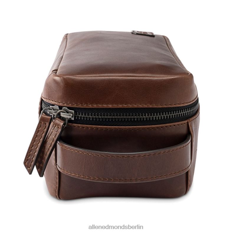 Allen Edmonds braun unisex Leder-Dopp-Kit 82J2T421