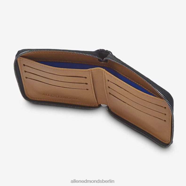 Allen Edmonds Schwarz unisex Hewes Street Reißverschluss-Geldbörse 82J2T363