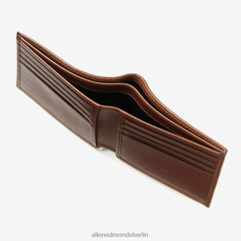 Allen Edmonds braun unisex RFID-Vachetta-Executive-Bifold-Geldbörse 82J2T594