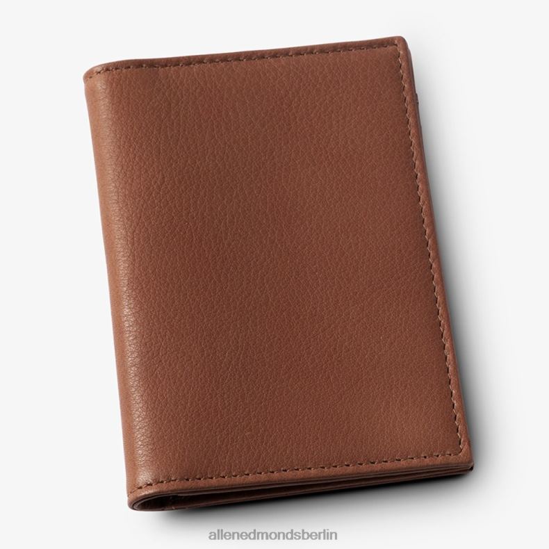 Allen Edmonds braun unisex RFID-Vachetta-Kartenetui mit Ausweishalter 82J2T340