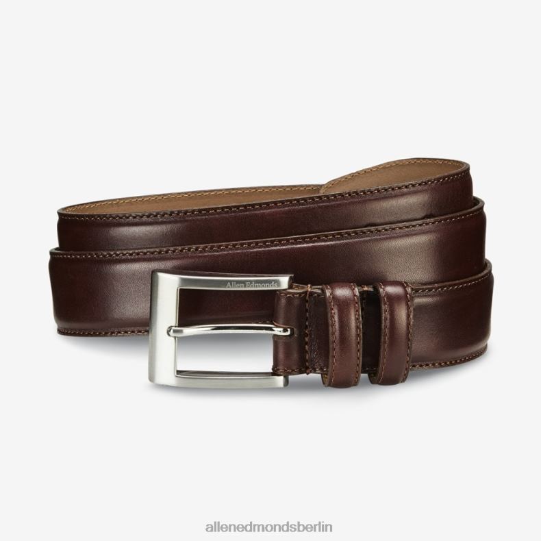 Allen Edmonds Chili unisex Breiter Basic-Kleidergürtel 82J2T283