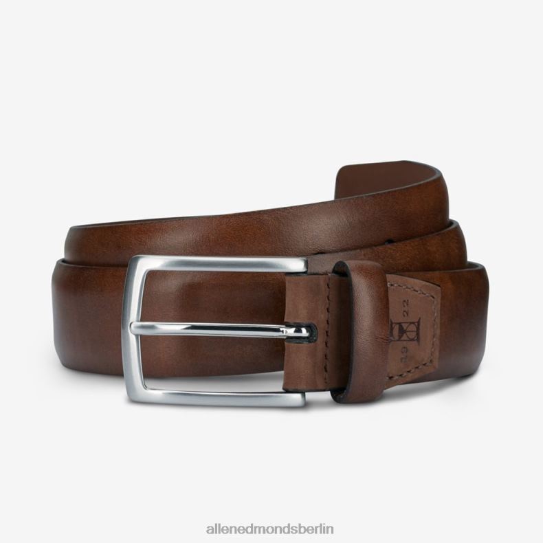 Allen Edmonds Kaffeebraun unisex Glass Avenue Kleidergürtel 82J2T555