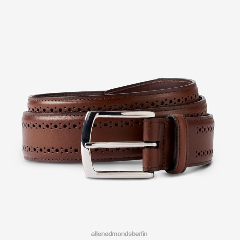 Allen Edmonds Kaffeebraun unisex Manistee-Kleidergürtel 82J2T543