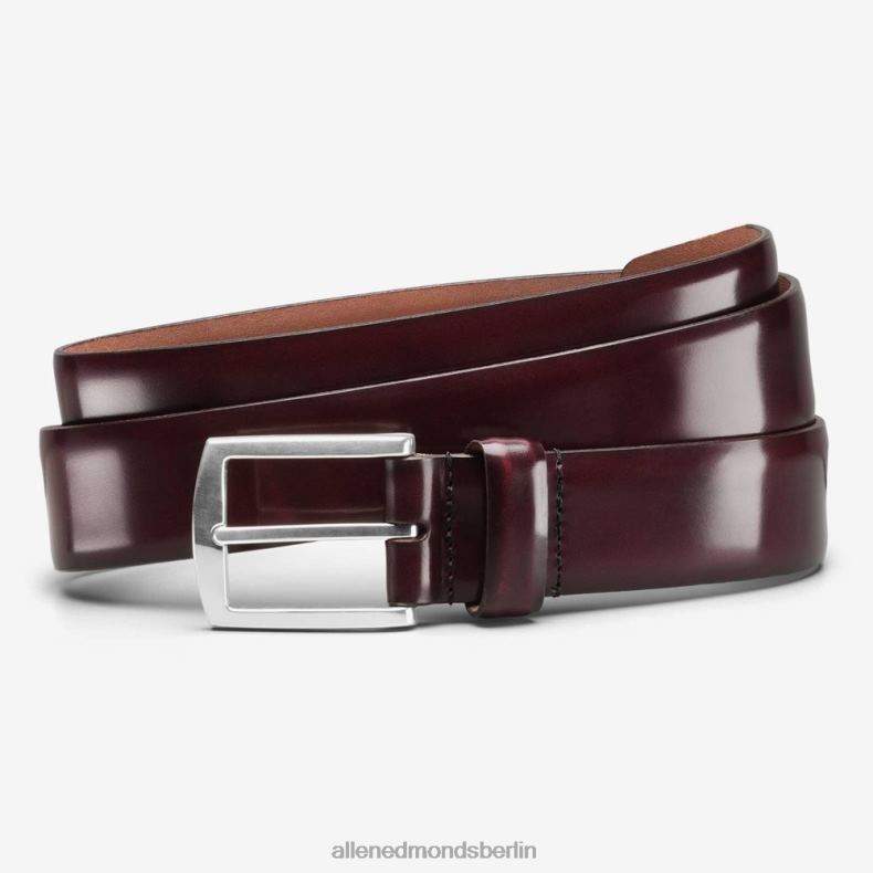 Allen Edmonds Ochsenblut unisex Midland Avenue Kleidergürtel 82J2T560
