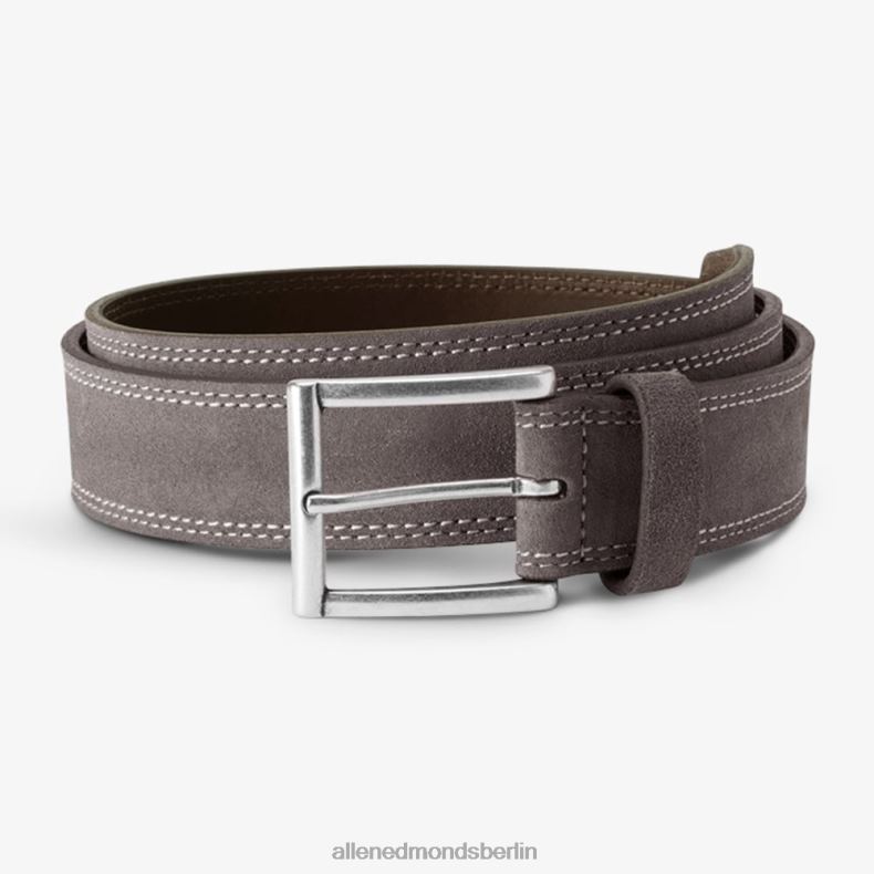 Allen Edmonds Zinn unisex Bourbon Street Wildleder-Kleidergürtel 82J2T572
