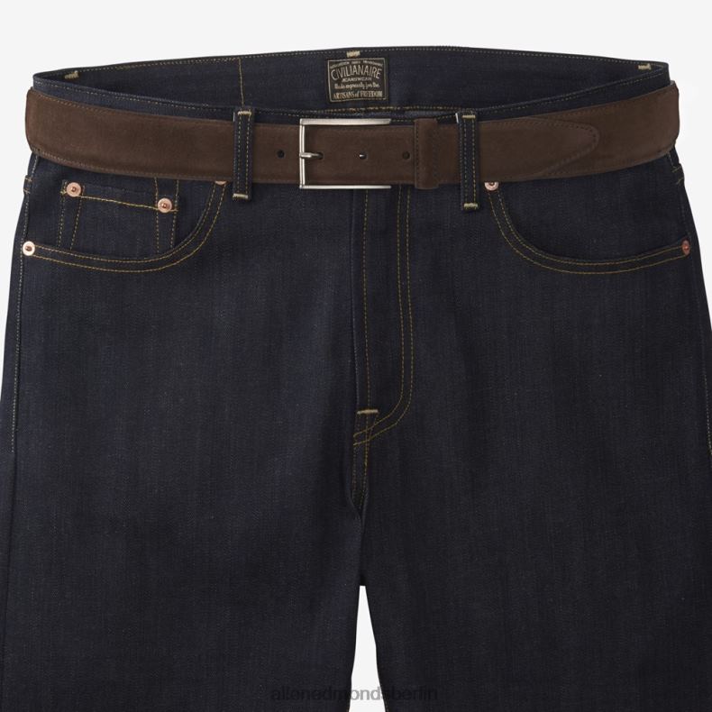 Allen Edmonds braun unisex Avenue-Kleidergürtel aus Wildleder 82J2T308