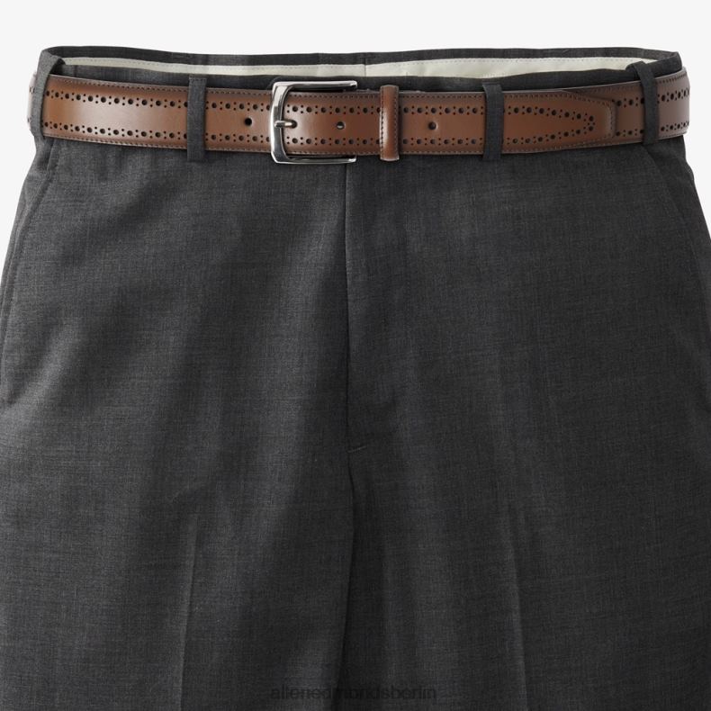 Allen Edmonds braunes Leder unisex Manistee-Kleidergürtel 82J2T544