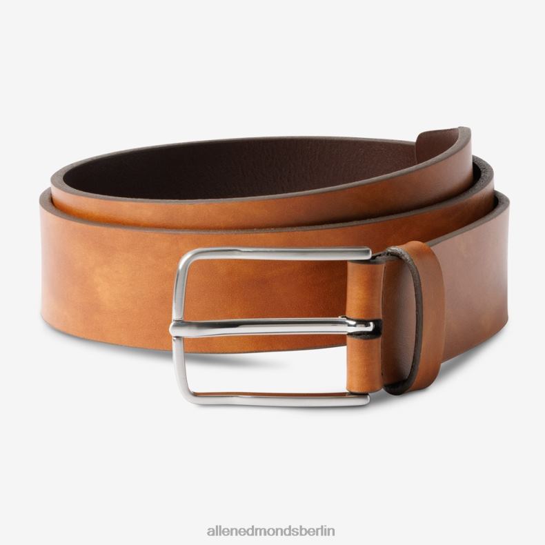 Allen Edmonds dunkles Walnussleder unisex Lässiger Gürtel für ein Broadway-Avenue-Kleid 82J2T287