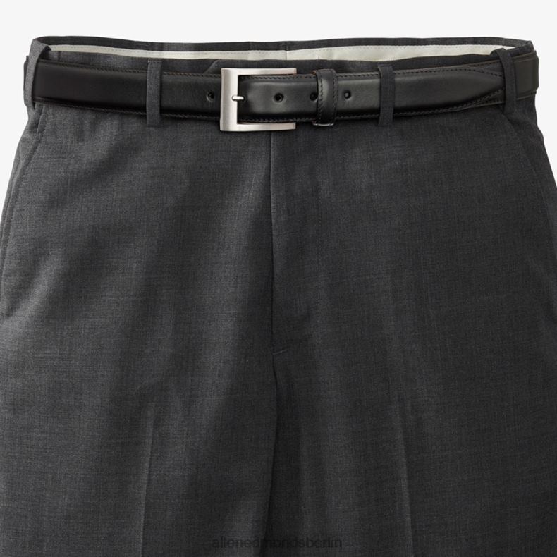 Allen Edmonds schwarzes Leder unisex Hauptstraßen-Kleidergürtel 82J2T579
