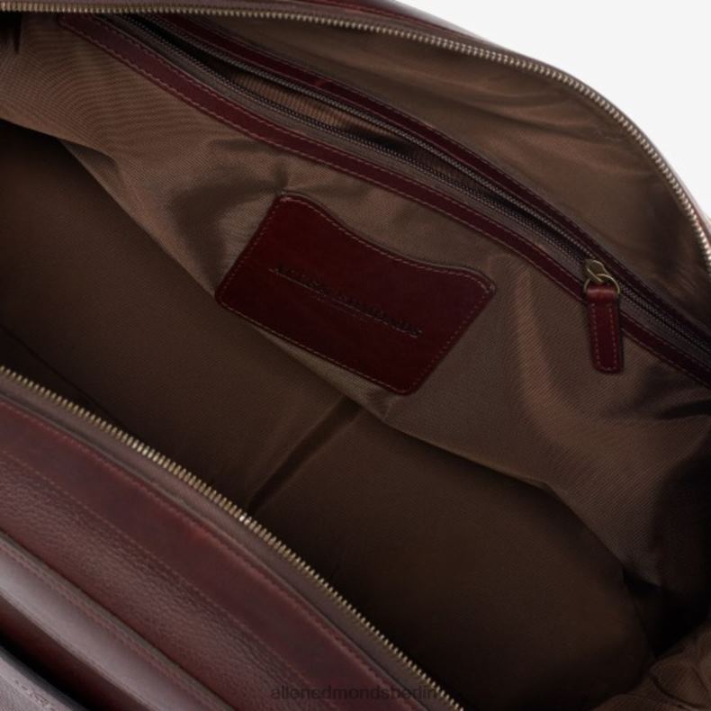 Allen Edmonds Chili unisex Kollektion aus Sattelleder – Reisetasche 82J2T590