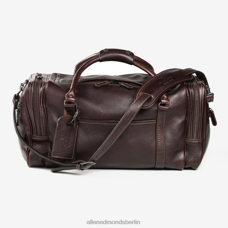 Allen Edmonds Kupfer unisex American Grain Collection – Halbmond-Reisetasche mit Reißverschluss 82J2T591