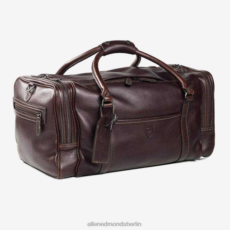 Allen Edmonds Kupfer unisex American Grain Collection – Halbmond-Reisetasche mit Reißverschluss 82J2T591