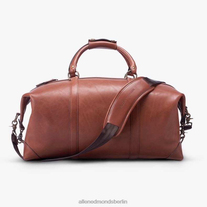 Allen Edmonds brauner Sattel unisex Kollektion aus Sattelleder – Reisetasche 82J2T376