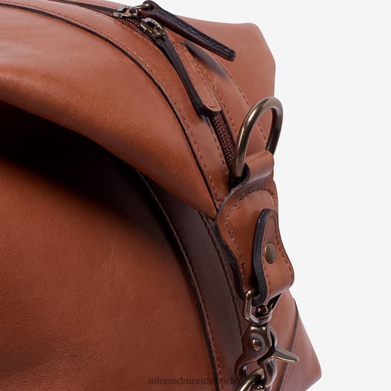 Allen Edmonds brauner Sattel unisex Kollektion aus Sattelleder – Reisetasche 82J2T376