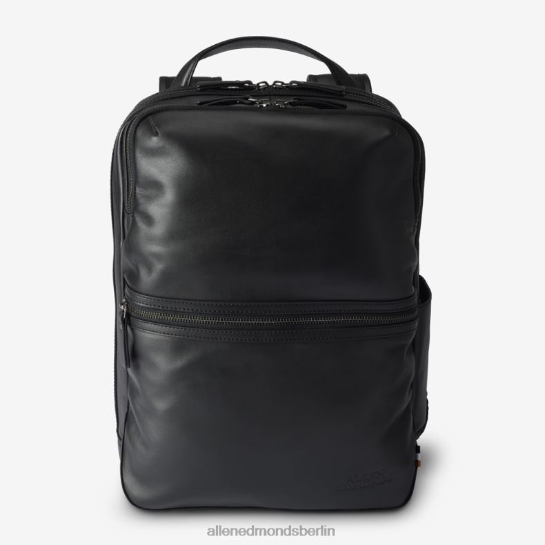 Allen Edmonds schwarzes Leder unisex Lederrucksack 82J2T378